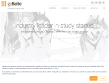 Tablet Screenshot of gobalto.com